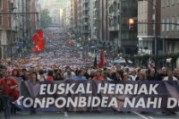 Baskenland will Lösung Demo 20111022