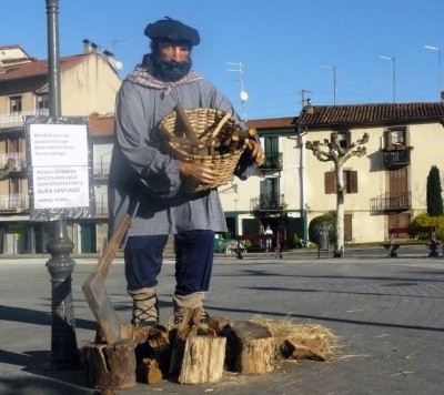 Olentzero in Irun Olentzero in Irun