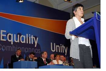 Kattalin Madariaga - Sinn Fein Ard Fheis in Dublin 2010