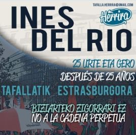 Herrira Unterstützung von Ines Del Rio in Strassburg